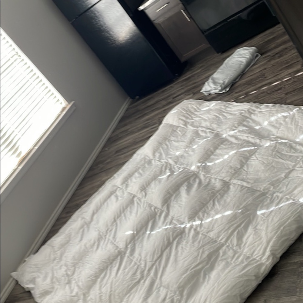 white goose down comforter